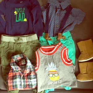 Baby boy 6-9 mo Carters Cat & Jack SPRING EASTER